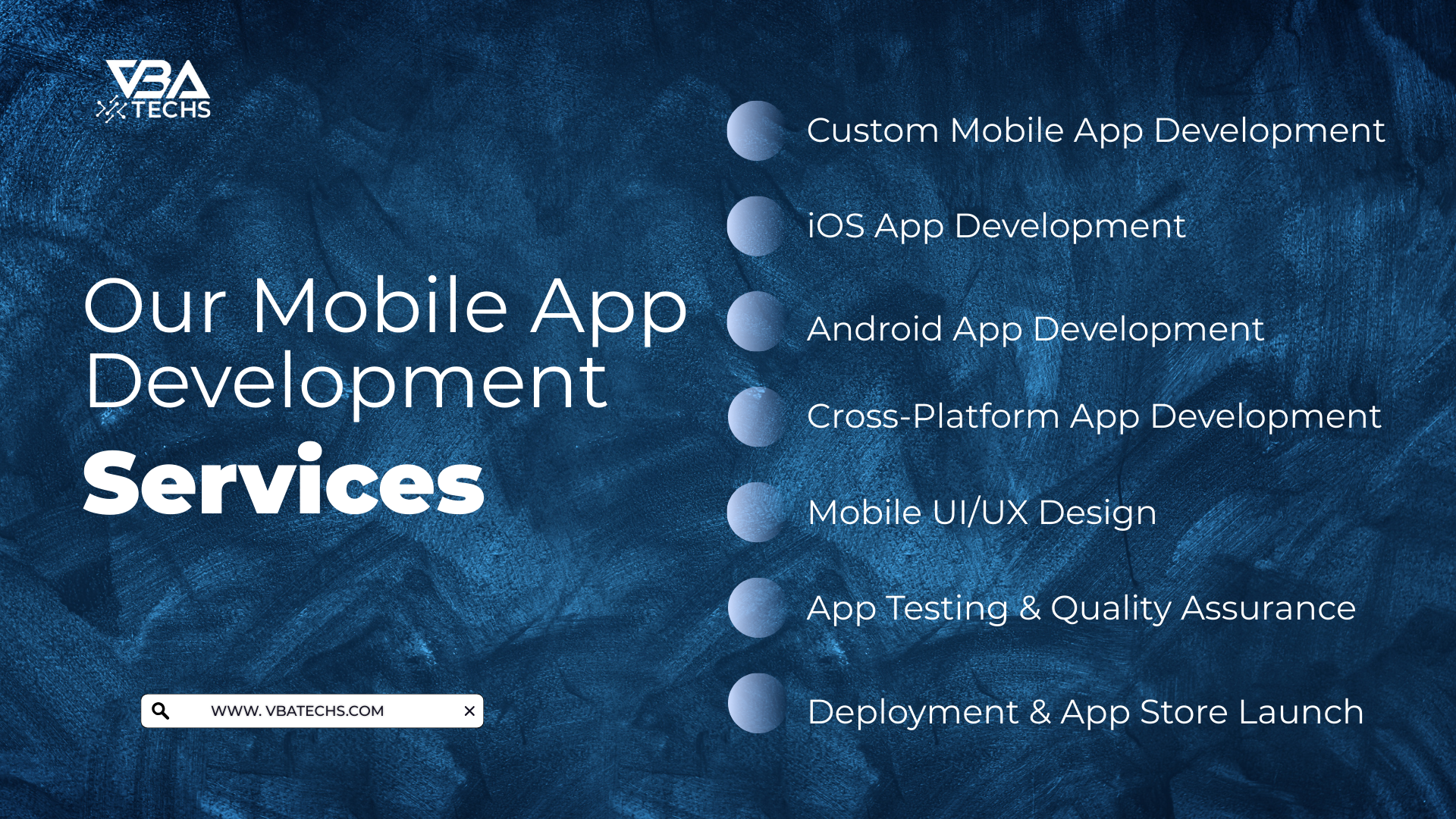 Mobile App Development Services - VBATECHS